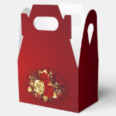 Drie juwelen Rozen Bedankdoosjes (Geopend)