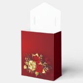 Drie juwelen Rozen Bedankdoosjes (Geopend)