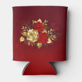 Drie juwelen Rozen Blikjeskoeler (Voorkant)