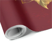 Drie juwelen Rozen Cadeaupapier (Rol Hoek)