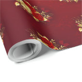 Drie juwelen Rozen Cadeaupapier (Rol Hoek)