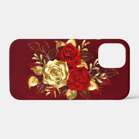 Drie juwelen Rozen Case-Mate iPhone Case (Achterkant (horizontaal))