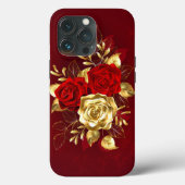 Drie juwelen Rozen Case-Mate iPhone Case (Achterkant)