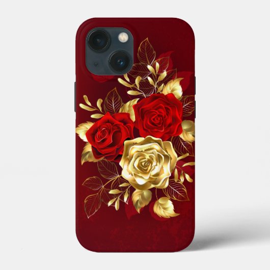 Drie juwelen Rozen Case-Mate iPhone Case (Achterkant)