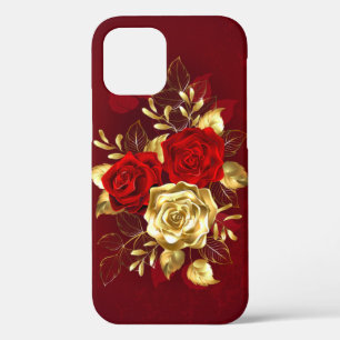 Drie juwelen Rozen Case-Mate iPhone Case