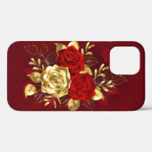 Drie juwelen Rozen Case-Mate iPhone Case (Achterkant (horizontaal))