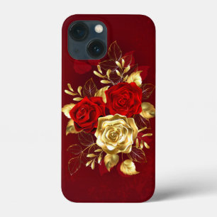 Drie juwelen Rozen Case-Mate iPhone Case
