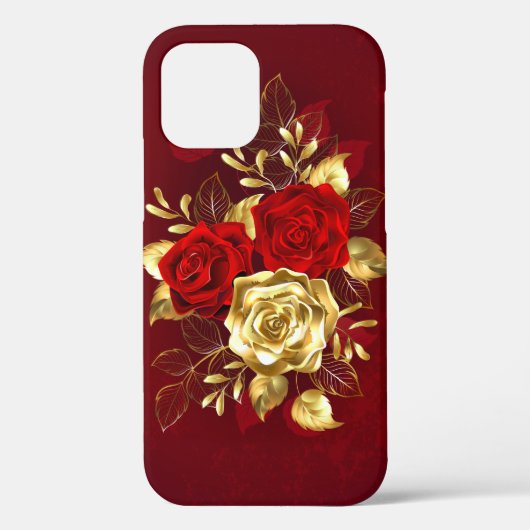 Drie juwelen Rozen Case-Mate iPhone Case (Achterkant)