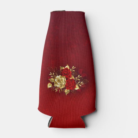 Drie juwelen Rozen Flesjeskoeler (Voorkant)