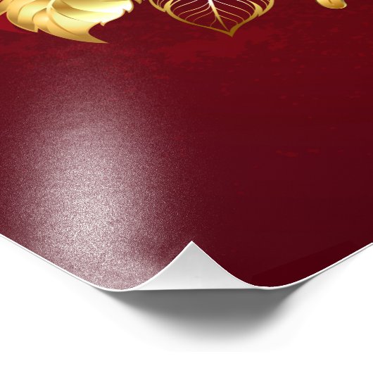 Drie juwelen Rozen Foto Afdruk (Hoek)