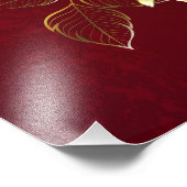 Drie juwelen Rozen Foto Afdruk (Hoek)