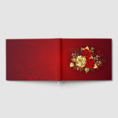 Drie juwelen Rozen Gastenboek (Volledig)