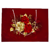 Drie juwelen Rozen Groot Cadeauzakje (Achterkant)