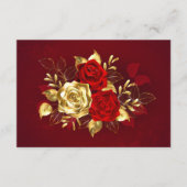 Drie juwelen Rozen Informatiekaartje (Voorkant)