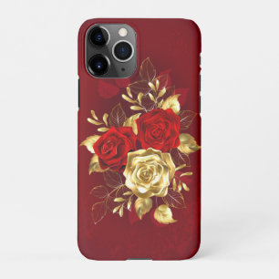 Drie juwelen Rozen iPhone 11Pro Hoesje