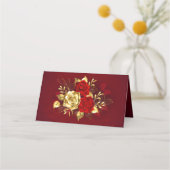 Drie juwelen Rozen Klantenkaartje (Voorkant)