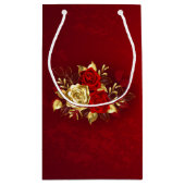 Drie juwelen Rozen Klein Cadeauzakje (Achterkant)