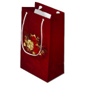 Drie juwelen Rozen Klein Cadeauzakje (Achterkant Gekanteld)