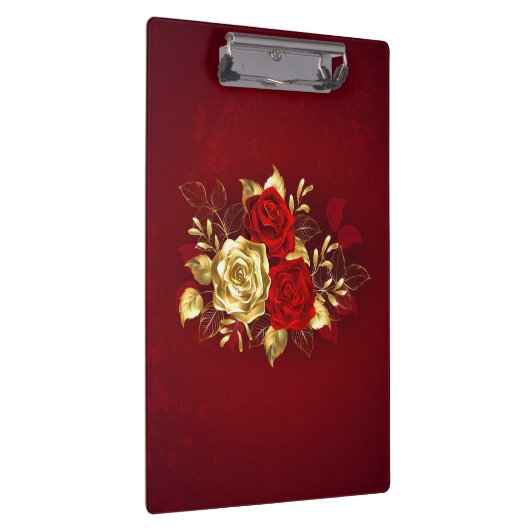 Drie juwelen Rozen Klembord (Rechts)