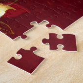 Drie juwelen Rozen Legpuzzel (Zijkant)