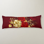 Drie juwelen Rozen Lichaamskussen (Achterkant)