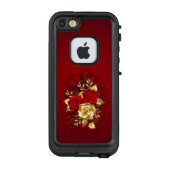 Drie juwelen Rozen LifeProof iPhone Hoesje (Achterkant)