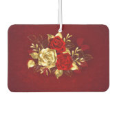 Drie juwelen Rozen Luchtverfrisser (Voorkant)