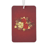 Drie juwelen Rozen Luchtverfrisser (Achterkant)