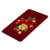 Drie juwelen Rozen Magneet (Linkerzijde)