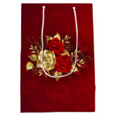 Drie juwelen Rozen Medium Cadeauzakje (Achterkant)