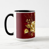 Drie juwelen Rozen Mok (Links)