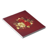 Drie juwelen Rozen Notitieblok (Schuin)