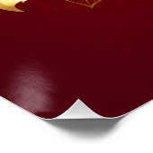 Drie juwelen Rozen Perfect Poster (Hoek)