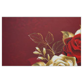 Drie juwelen Rozen Stof (Fat Quarter)