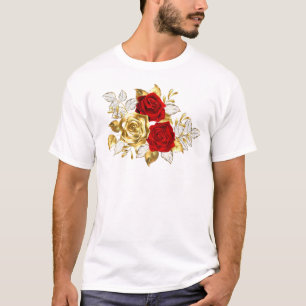 Drie juwelen Rozen T-shirt