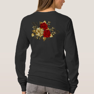 Drie juwelen Rozen T-shirt