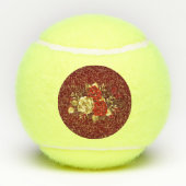 Drie juwelen Rozen Tennisballen (Achterkant)