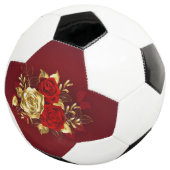 Drie juwelen Rozen Voetbal (Drie kwart)