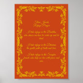 Drie Juwelen Toevlucht Gebed – Kinder Versie Poster (Voorkant)