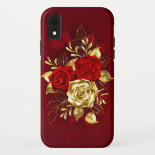 Drie juwelenrozen Case-Mate iPhone case