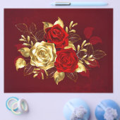 Drie juwelenrozen flyer (Enkel)