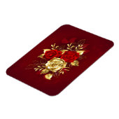 Drie juwelenrozen magneet (Linkerzijde)