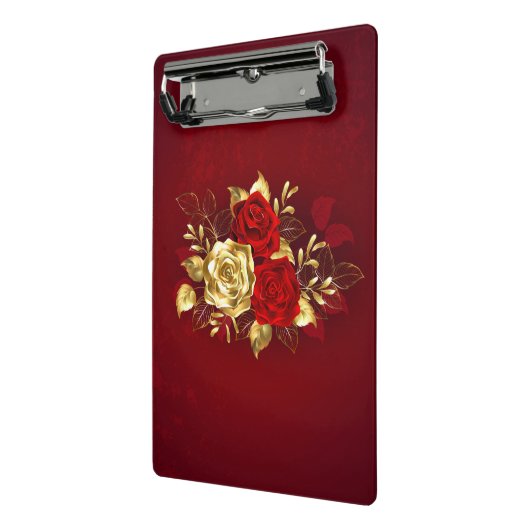 Drie juwelenrozen mini klembord (Angled2)