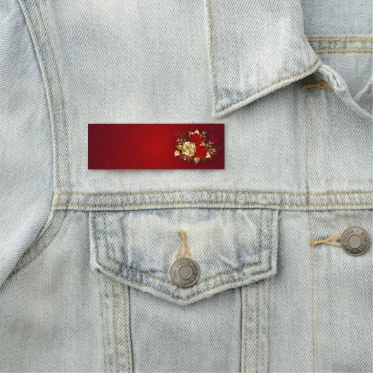 Drie juwelenrozen naamplaatje (In situ)