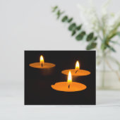 "Drie kaarsen" briefkaarten (Staand voorkant)