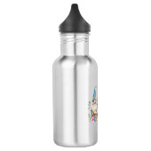 Drie kabouter Pasen Kabouter Paasei T-Shirt Waterfles (Links)