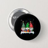 Drie Kabouters Boom Lichtjes Mannen Vrouwen Bijpas Ronde Button 5,7 Cm (Voorkant /achterkant)