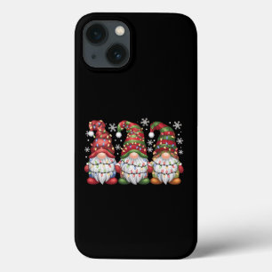 Drie Kabouters Buffalo Plaid Rode Kerst Case-Mate iPhone Case