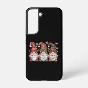 Drie Kabouters Buffalo Plaid Rode Kerst Samsung Galaxy Hoesje