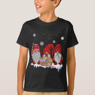 Drie kabouters haken en breien kerstcadeau t-shirt